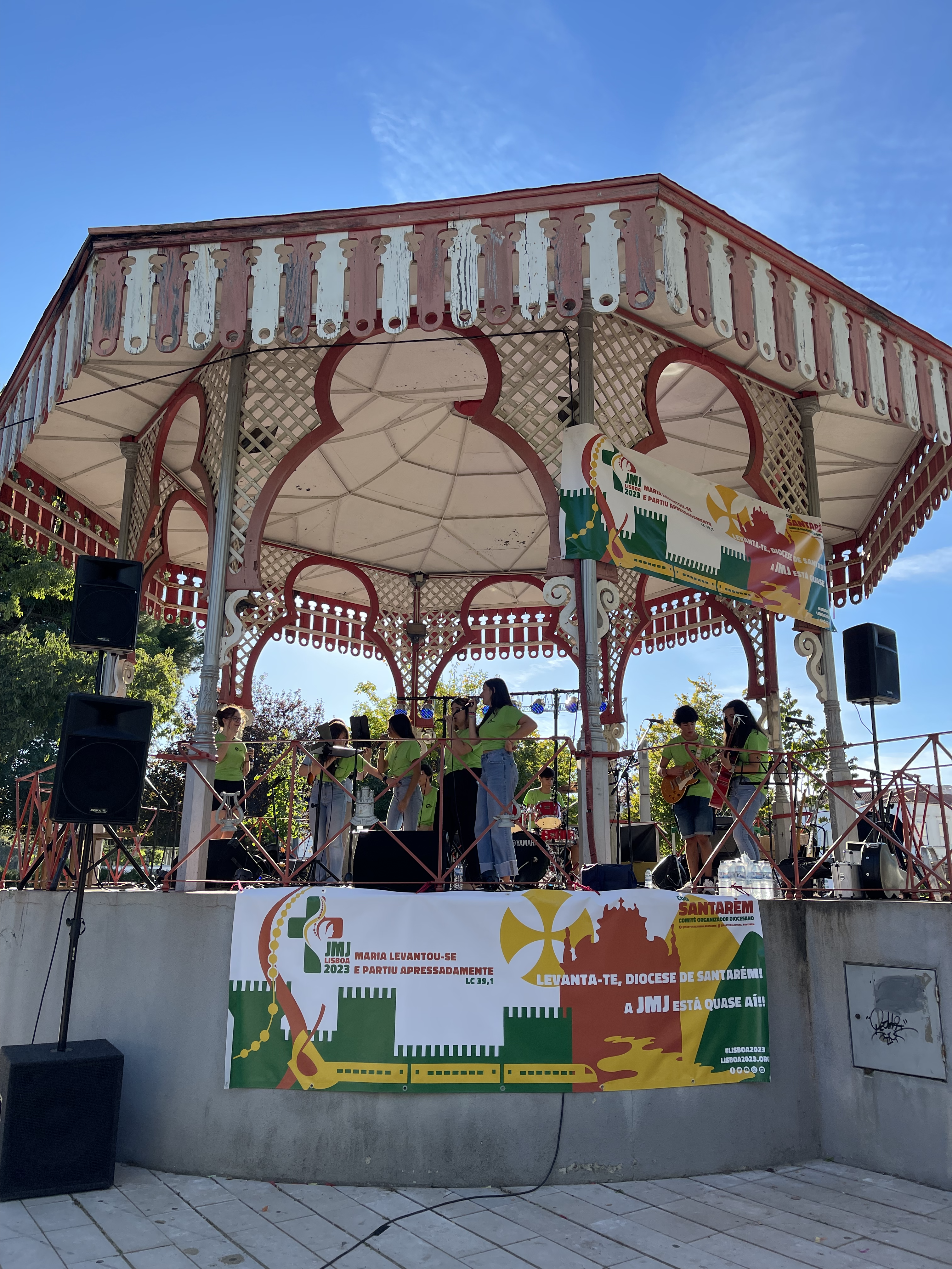 FiveVox no Arraial da Pastoral Juvenil da Diocese de Santarém